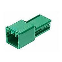 Molex 504694-0206 Plug Housing CP3.3 PLUG 3.3mm SR 2CKT POLZ PsInLk GRN