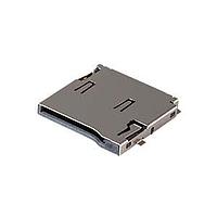 Same Sky (formerly CUI Devices) MSD-4-A Card Connectors 9 Positions, Push In, Auto Eject Out, SMT, 1.8 mm Height Above Board,