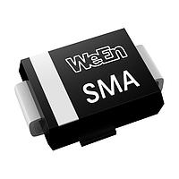 WeEn Semiconductors SMAJ100AJ TVS Diodes SMAJ100A/SMA/REEL 13\" Q1/T1 *STANDARD MARK SMD
