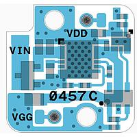 Quantic X-Microwave XR-A5C8-0404D-SP Bias Controller Bias Controller, LP38798 [PCB: 0457]Spring Pins