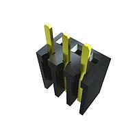 Samtec BSW-114-24-G-S-S Headers .100" Bottom Entry Socket Strip