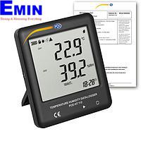 PCE HT 112-ICA Thermo Hygrometer (-30~65 ° C;-40~125 ° C; 0~100% RH; ISO Calibration Cert.)