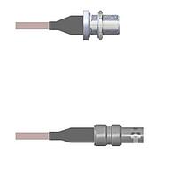 Amphenol Custom Cable Q-1U00Q0005010i RF Cable Assemblies N-SJB/HDBNC-SJ G316 10I