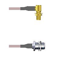 Amphenol Custom Cable Q-2Q021000R108i RF Cable Assemblies SMA-RJB/N-SJB G316D 108I