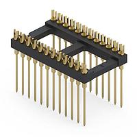 Mill-Max 163-10-624-00-001000 DIP / SIP Sockets 24P DIP SLOTTED HDR 3 LEVEL WRAPOST