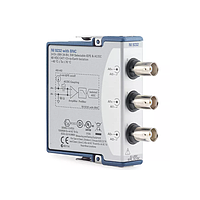 NI NI-9232 C Series Sound and Vibration Input Module (3-Channel, 102.4 kS/s/ch, BNC (qty 3))