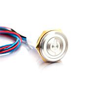 Lumex WSA58M-B13W24 Standard Switches PBS 22mm SPDT 5A 28V UL61058 mtn metal wires ill