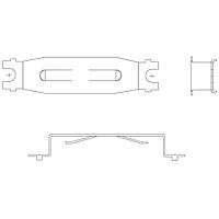 Eagle Plastic Devices 12BH203-GR Battery Connectors CR2032 BATTERY CLIP
