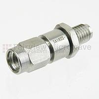Fairview SA18SS-30 30 dB Fixed Attenuator SSMA Male To SSMA Female Up To 18 GHz Rated To 2 Watts With Passivated Stainless Steel Body