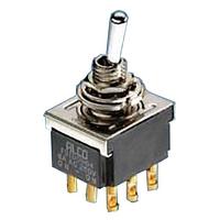 P&B FTP0904 Toggle Switches DP ON-OFF-ON 6A PNL TOGGLE