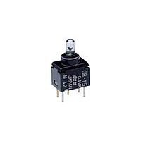 NKK Switches GB15JPF Sealed SPDT ON-(ON) 0.4VA GRN STRAIGHT PC