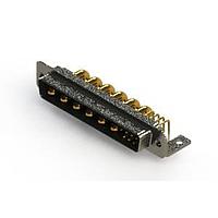 EDAC 629-13W6240-4T4 Mixed Contact D-Sub Connectors Right-angle Power Combo D-Sub Connector