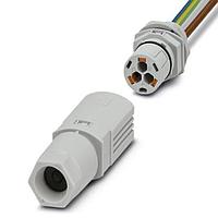 PHOENIX CONTACT 1047350 Circular Metric Connectors IPD WD 3P2 5 1 0 M20 GY