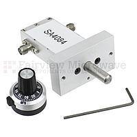Fairviewmicrowave SA4084  0 to 20 dB Continuously Variable Attenuator SMA Female To SMA Female From 4 GHz To 8 GHz Rated To 5 Watts in a Dial Design