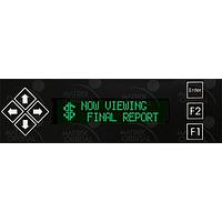 Matrix Orbital BLK202A-BK-USB-FG PC Bay Inserts, LCD Characters 20x2 Grn Txt Blk B/G Key w/ Black Bkt