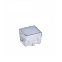 NKK Switches AT4162JB Button SQUARE CLR LNS/WHITE DIFF LB WITH LED