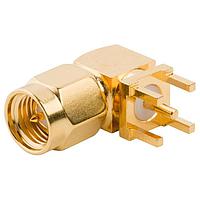 Amphenol RF 901-9894-RFX PCB Connectors PC R/A PLG TFE GLD