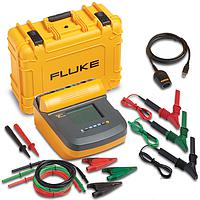 FLUKE FLUKE-1550C/KIT Insulation Tester (5kV, TΩ, IP67 Hard Case, Certificate of Calibration)