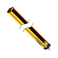 Banner Engineering SLSE14-300Q8 Emitters EZ-SCREEN Emitter; Resolution: 14 mm; Range: 6 m (20 ft); Defined Area: 300 mm (11.8 in); Housing Length: 372 mm (14.6 in); Connection: 8-pin M12 Connector; No test input