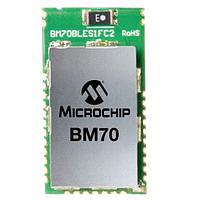 Microchip Technology BM70BLES1FC2-0B04AA USB Adapter Bluetooth  BLE Module, Shielded, Antenna, 12x22mm, Industrial Temp