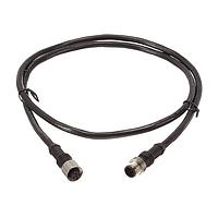 Amphenol LTW MC-000505-0MF-CSA01 Sensor Cables / Actuator Cables NMEA 2000, Micro, Metal, 4A, 05 pins, Male Connector, Male Contact, Straight-to-Straight, Screw Thread, Overmolded Double Ended, Length 1000mm, IP68