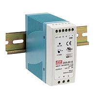 MEAN WELL DRA-60-24 Switching Supplies 60W 24V 2.5A V and Current Adj.