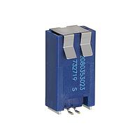 Molex 208035-2023 Headers ConnTAK50 Hdr Sgl Row Vert Surface Mount 2 CKT Key C Blue
