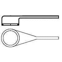Raychem - TE Connectivity 222F274-71-35-0 Boot, 90 Deg 222F274-71-35-0