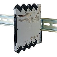 OMEGA DRSL-LPO-2 DIN Rail Output Loop Powered Isolators w/ 1 or 2 Channel Models (Current, 4 to 20 mA)