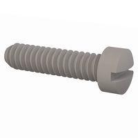 Essentra Components 010632F056 Machine Screw Fillister Slotted Screw, #6-32 Thread, 9/16 Lg