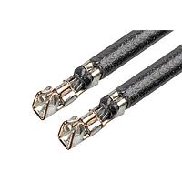 Molex 214920-1213 Pre-Crimped Lead PicoBlade F-F Blk 26AWG 225mm PreCrimp
