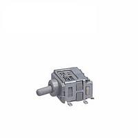 NKK Switches G3T12AH-R Ultra miniature process sealed SMT toggles SPDT ON NONE ON R/A
