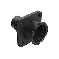 Amphenol SINE Systems FLS012N3P03-PM Connectors 3 POS SQUARE FLANGE RECEPT