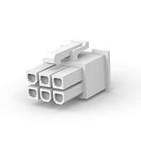 AMP Connectors - TE Connectivity 1969614-6 Wire Housings 6P RCPT VAL-U-LOK V0