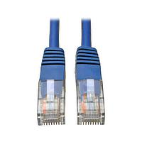 Tripp Lite N002-007-BL Cat 5e 7' Cat5e/Cat5 350MHz RJ45 M/M Blue 7'