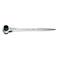 TOPTUL AEAH1719 Double Socket Ratchet Wrench