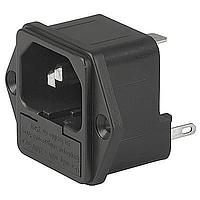 Schurter 4304.6010 Inlets 1062 PWR ENTRY MODUL 10A 70C