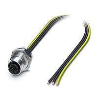PHOENIX CONTACT 1411652 AC Power Cable SACC-DSI-M12FSS 3P-M16/0,5 PE