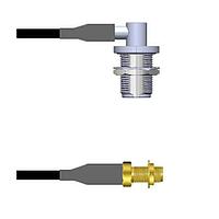 Amphenol Custom Cable Q-1S02Y0008006i RF Cable Assemblies N-RJB/SMA-SJB RG58 6I