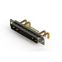 EDAC 629-21W4650-2N1 Mixed Contact D-Sub Connectors Right-angle Power Combo D-Sub Connector