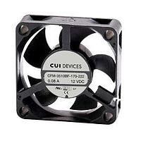 Same Sky (formerly CUI Devices) CFM-3510BF-190-277-20 DC Fans dc axial fan, 35 mm square, 10 mm, 12 Vdc, ball, 9000 RPM, 5.90 CFM, TS