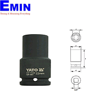 Yato YT-1122 Hexagonal deep impact socket 3/4" (22mm)