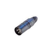 NEUTRIK NC7MX-BAG Cable Connectors 7P M CBLE END X SER BLACK/SILVER