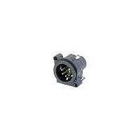 NEUTRIK NC5MBV-SW Receptacles 5P M RECEPT B-SW SER PCBV PN 1 GRD SEP N