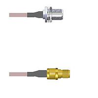 Amphenol Custom Cable Q-1Z02T0001010i RF Cable Assemblies N-SJB/SMA-SJ G178 10I