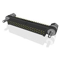 Amphenol Socapex MHDAS2M040YDE60 Connectors Micro HDAS 40 male straight pc tail contacts40 position pin 1.27 mm 2 row straight