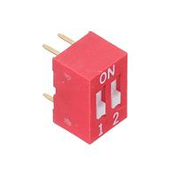 APEM NDSR02V DIP Switches DIP SWITCH ND STANDARD