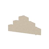 Weidmuller 1782340000 End Plate ZAP/TW ZDLD2.5-2N