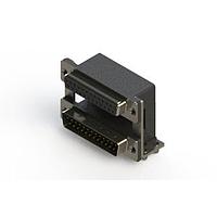 EDAC 664-025-364-048 Dual Port D-Sub Connectors Right-angle Dual Port D-Sub Connector