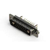 EDAC 627-17W2624-7N2 Mixed Contact D-Sub Connectors Vertical Combo Dsub